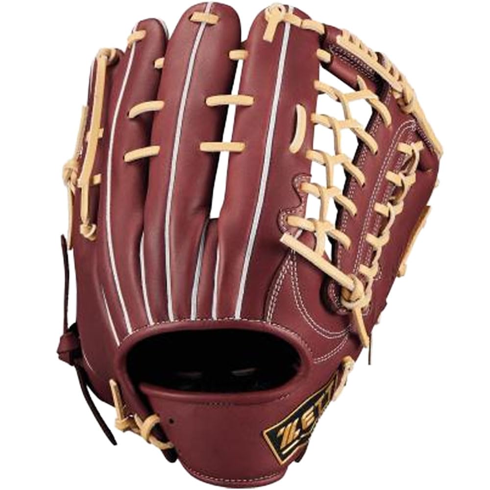 

ZETT Winning Road Soft Baseball Chocolate B Size 8 All-Around Glove, B/Pastel (3732A), (BRGB33540F)