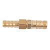 Brass Fitting Hose Barb Tail Reducer Reducing Plug Connector (8mm-8mm 4pcs)