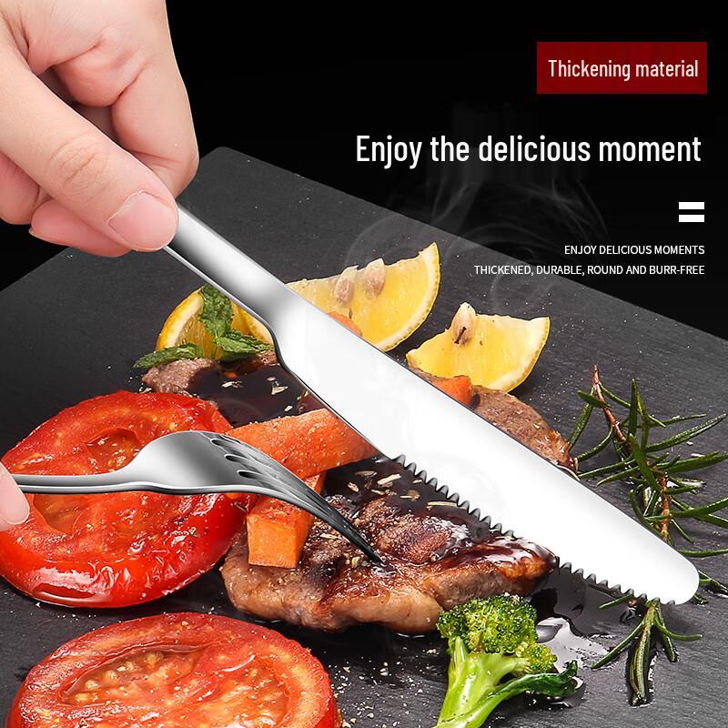 Olotti 304 Stainless Steel 2-Piece Steak Cutlery Set