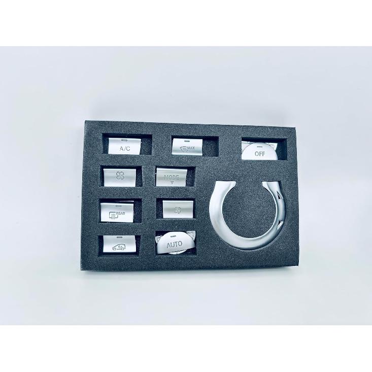 Air Conditioning Button Covers Trim Sticker Replacement for Benz CLA C117 GLA X156 A Class W176 2013 2014 2015 2016 2017 2018