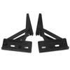 Black Split Spring Hinge Iron Triangular Hinge Hardware Supply for Folding Bed Sofa
