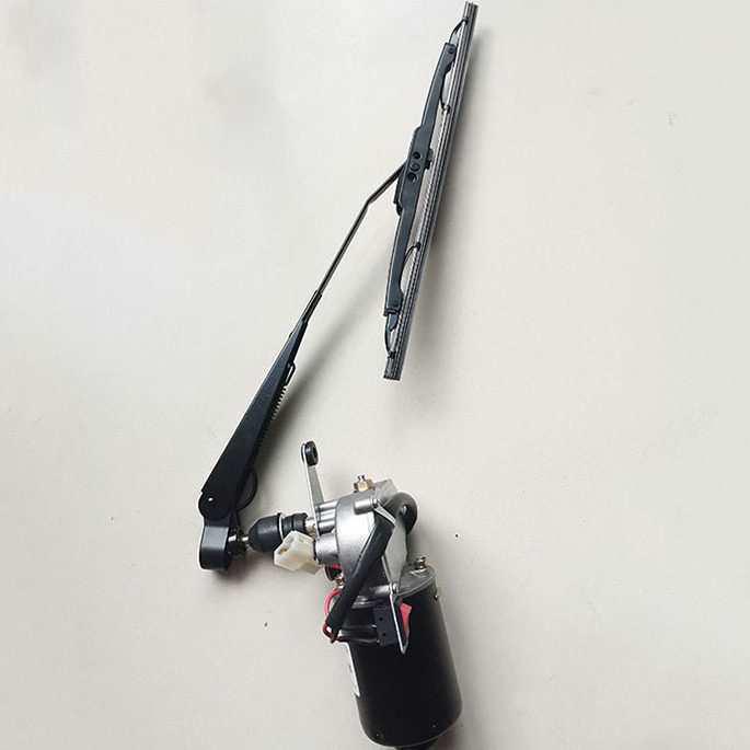 Universal Forklift & Loader Wiper Motor for 12V/24V Electric Systems