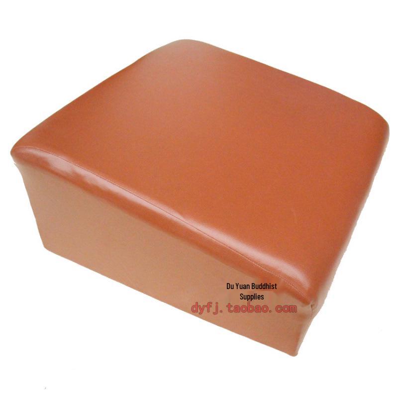 Медитативный табурет для коленопреклонения из массива дерева с подушкой для занятий йогой и практик дзен 4848 2317cm 3300₽