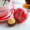 Iron Christmas Tree Balls Pendant Round Gift Packaging Box Christmas Decoration Ball Candy Can  DIY
