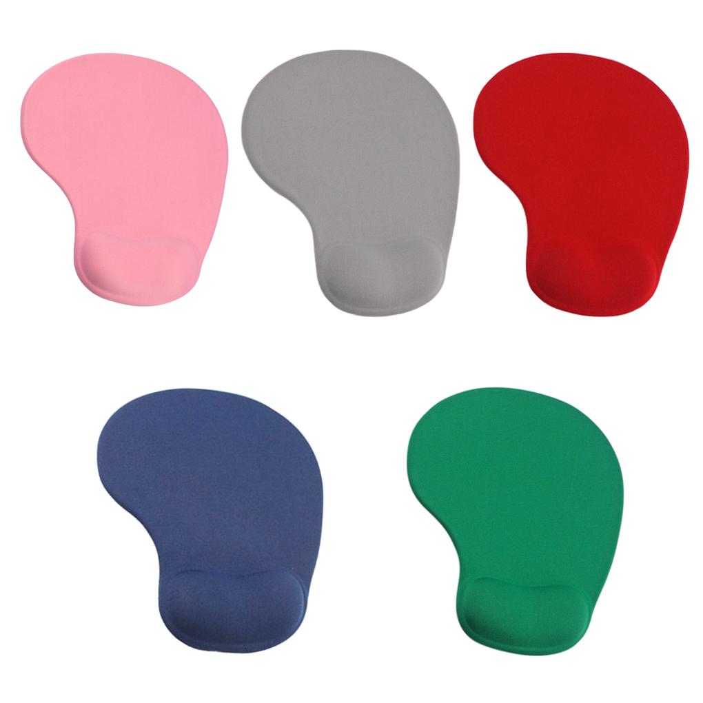 Mouse Mat Wrist Support Mice Pad Non-Slip Silica Gel Rest Mat Laptop