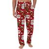 Men's Christmas-Printed Pocket & Sleep Pants | Soft Cotton Blend, Elastic Waist