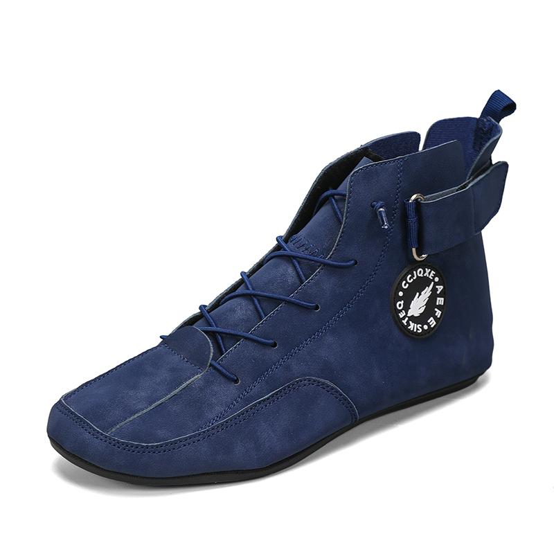 

Мужская обувь Нескользящие прогулочные балетки Удобная тонкая подошва На шнуровке Повседневная обувь для мужчин Работа Офис Обувь для вождения Мужская обувь 39