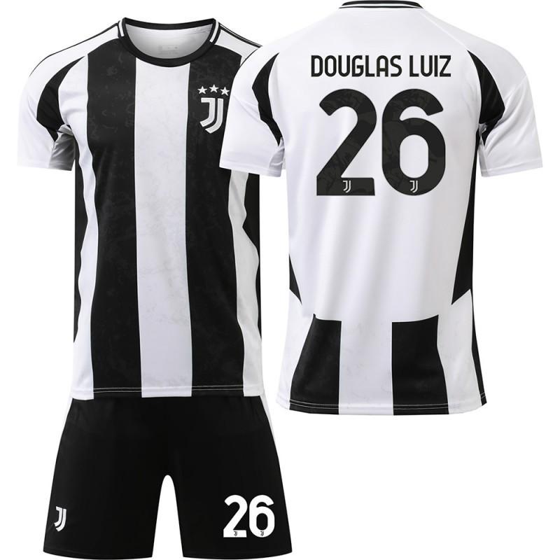 2425 Maillot de Football Juventus N°. 9 Hovic 10 Ildez 7 Chiesa 19 Thuram Ensemble