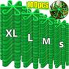 Plants Flowers Stem Support Stakes Climbing Plant Stand Frame Fixing Clips Trellis Reusable Plant Stem Frames Holder Rack Hoops