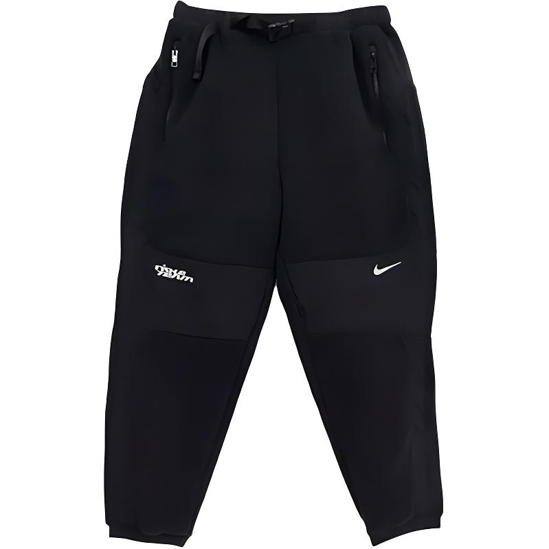 

Nike Мужские дышащие повседневные вязаные беговые брюки Мужские низы FB7840-010 S