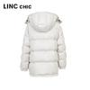 Women's Urban Print Loose Puffer Down Jacket