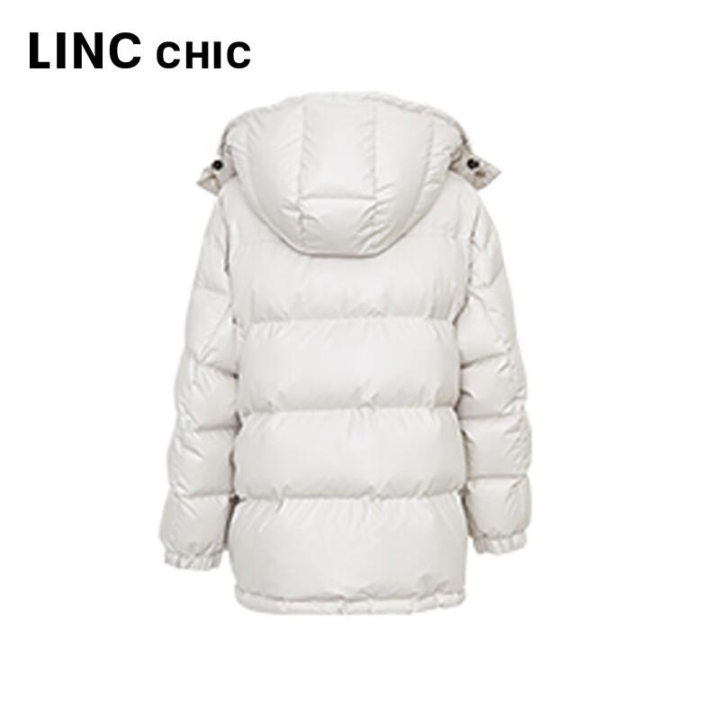 Women's Urban Print Loose Puffer Down Jacket