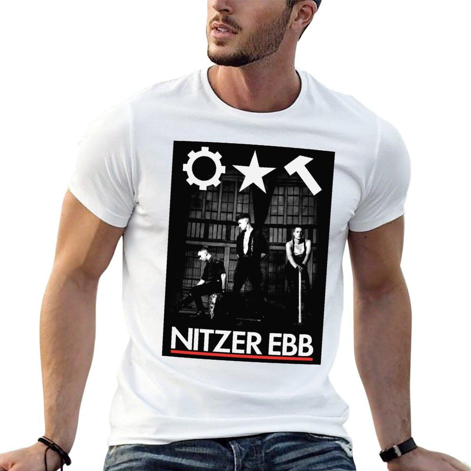 

Nitzer Ebb T-Shirt street wear cheap stuff t shirts for men pack 4XL