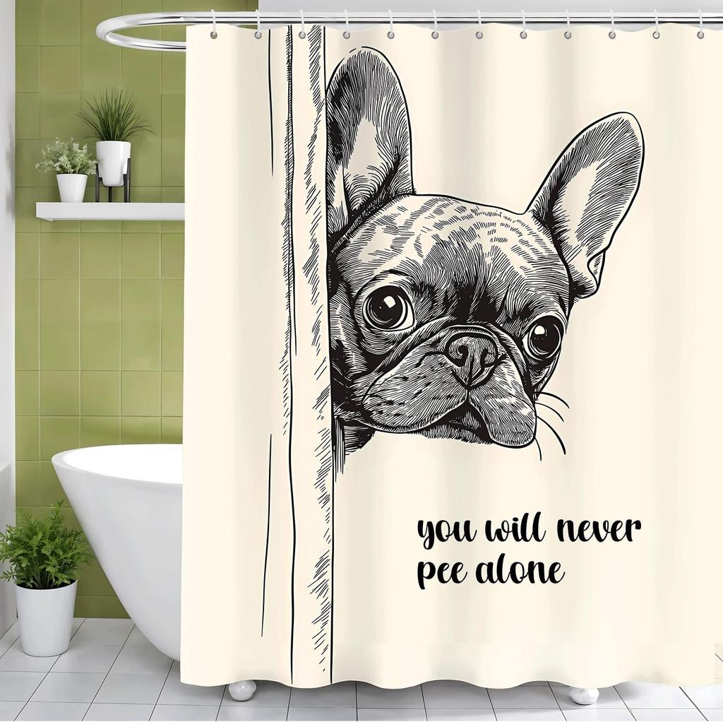 Flowers Butterflies Shower Curtain with Hooks Bathroom Curtain Decor Shower Curtain Waterproof Machine Washable