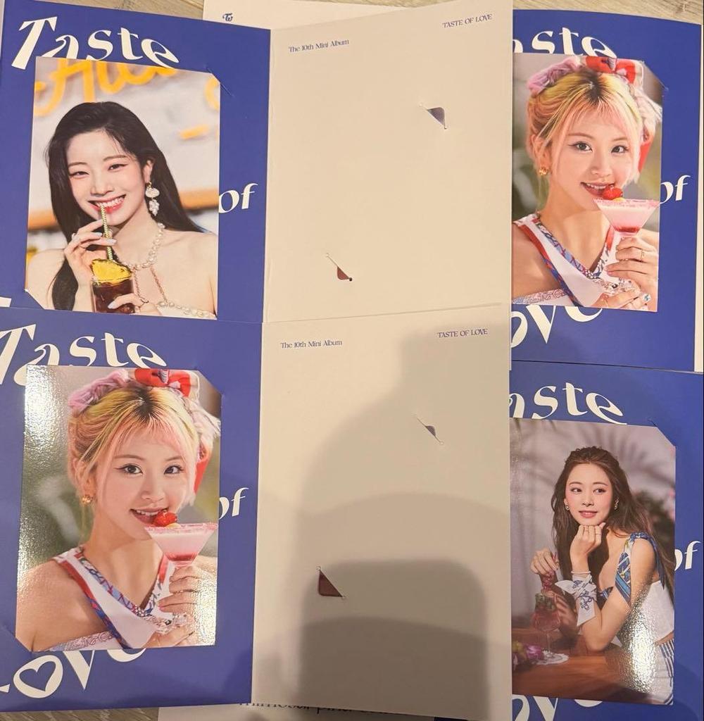 [USED] TWICE Taste of Love 4-Disc Set