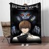 Japanese Anime Blanket DEATH-NOTE Children Warm Soft Blankets for Sofa Bed Cover Blanket Suitable for Birthday Souvenir Gifts