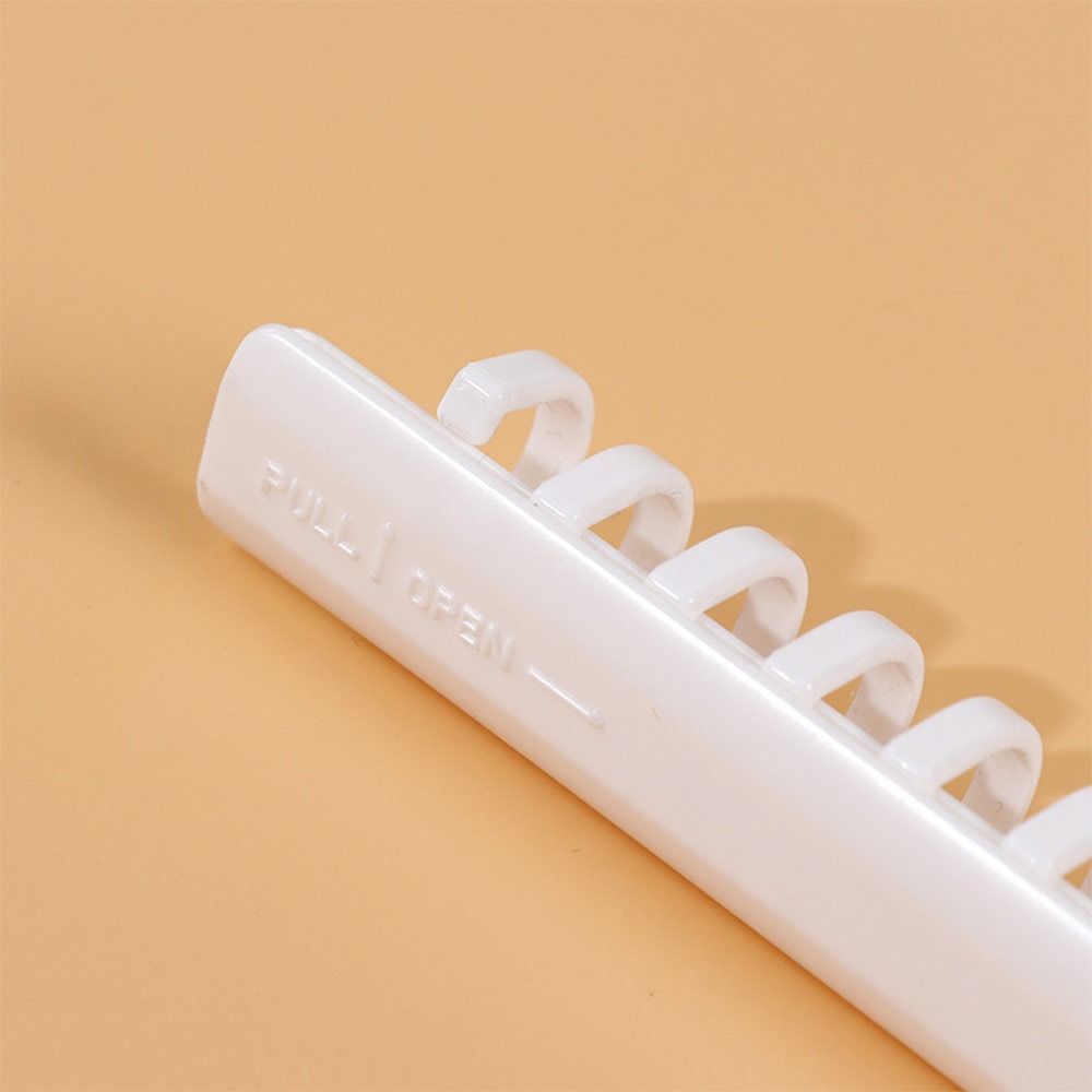 Drawing Rod Type Loose-leaf Binding Strip A5 B5 Binding Clips Loose-leaf Ring  School Office