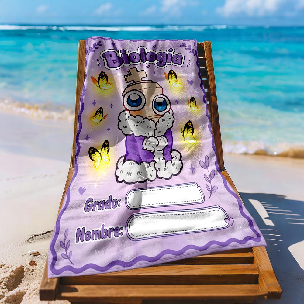 Digital Circus Beach Towel High Absorbency Quickdry Comfortable Lightweight Portable For Swimmingbeachcamping Travel Beach Accessoriesgym