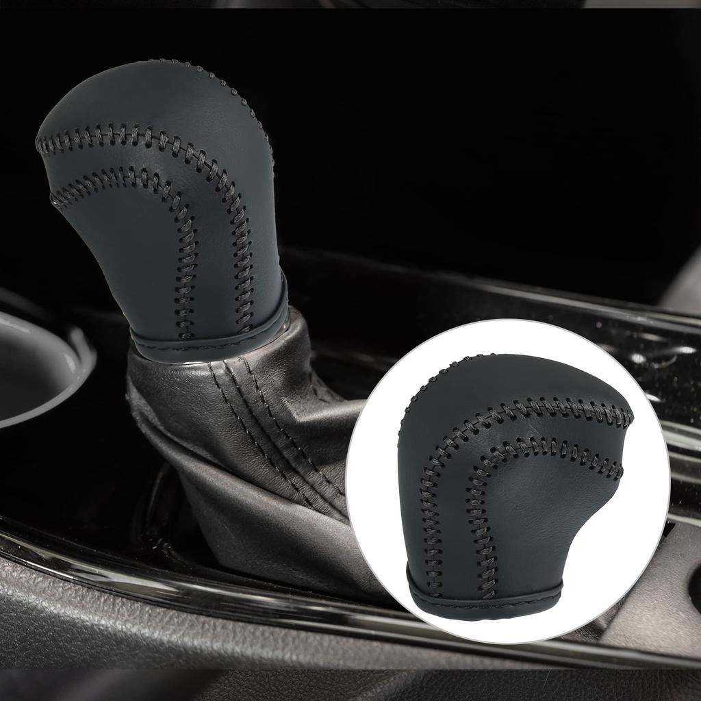 uxcell Shift Knob Interior Gear Shift Knob Decorative Cover Compatible with Toyota 2017 2018 2019 2020 2021 Cover, Protector, Black, C-HR