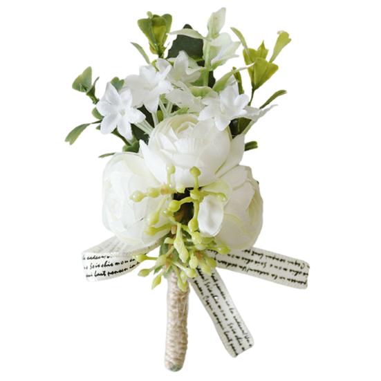 Decorative Corsage Elegant Lightweight Add Romantic Ambience Artificial Flower Wedding Supplies