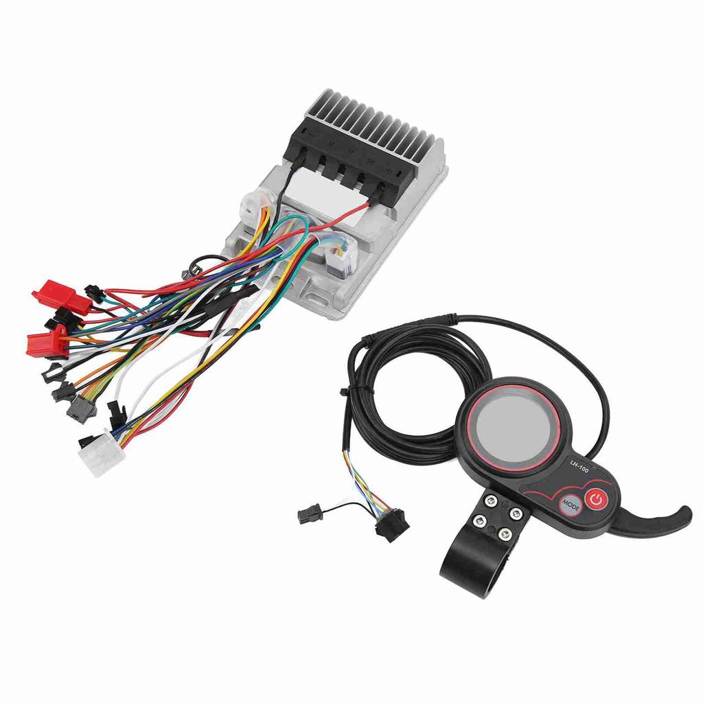 48V 60V 500W Brushless Motor Controller LH100 LCD Display Set 3 Mode Sine Wave Controller Kit for