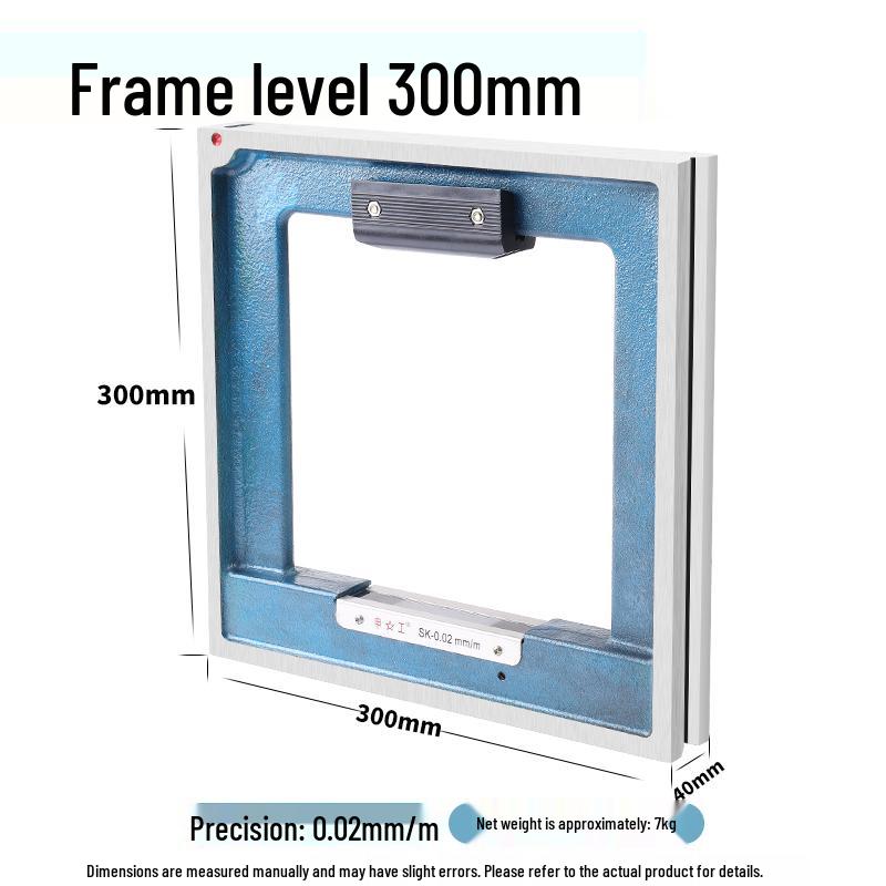 Hochpräzises 0,02 mm Messwerkzeug Monteur Wasserwaage Lineal