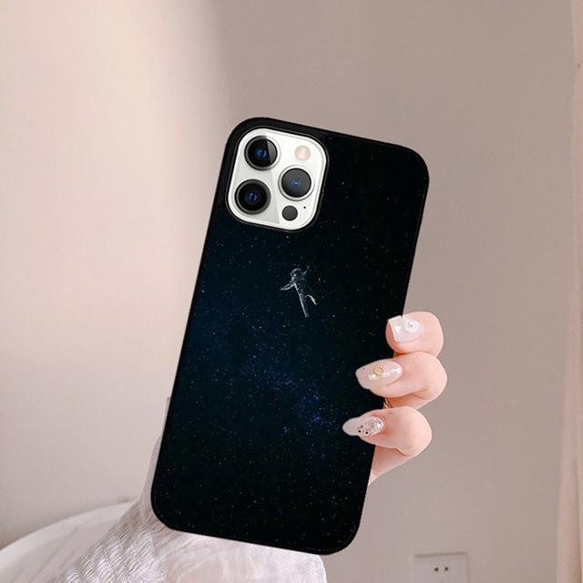 Astronaut Stars Constellation Phone Case Back Cover for iPhone 17 Air 16 15 14 13 11 12 Pro Max PlusS Shell Coque
