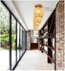Japanese Bamboo Ceiling Lamp Chinese Style Rattan Woven Hanging Light Ceiling Lamp Home Cafe Bar Decorate Restaurant Lighting
