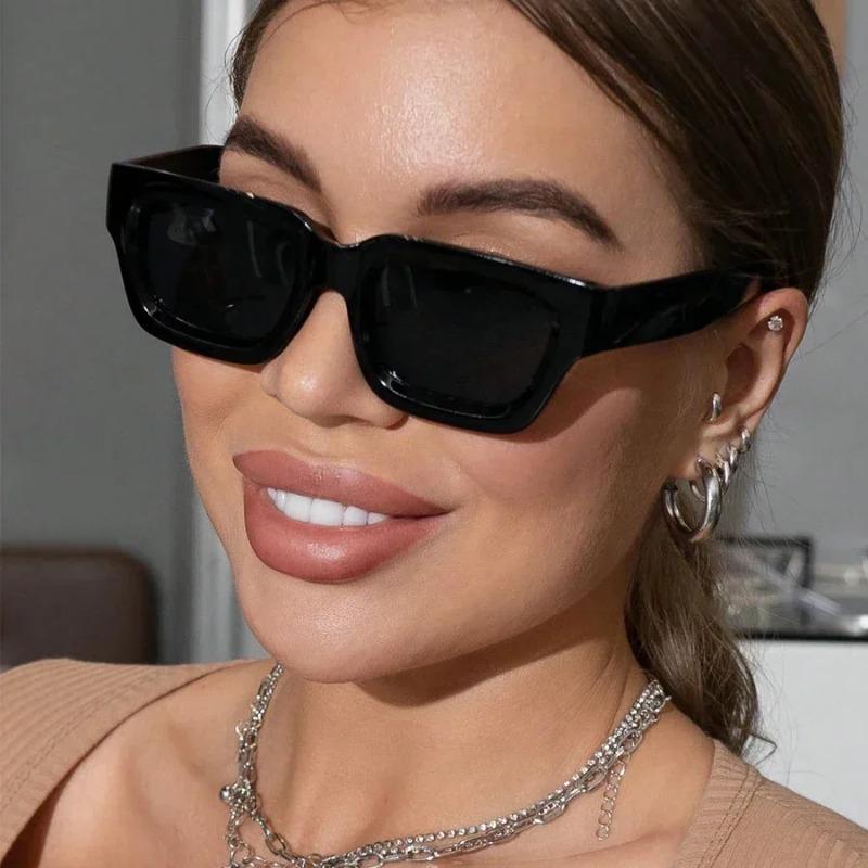 New Retro Square Sunglasses For Women Men Luxury Vintage Frame UV Protection Modern Fashion Shades