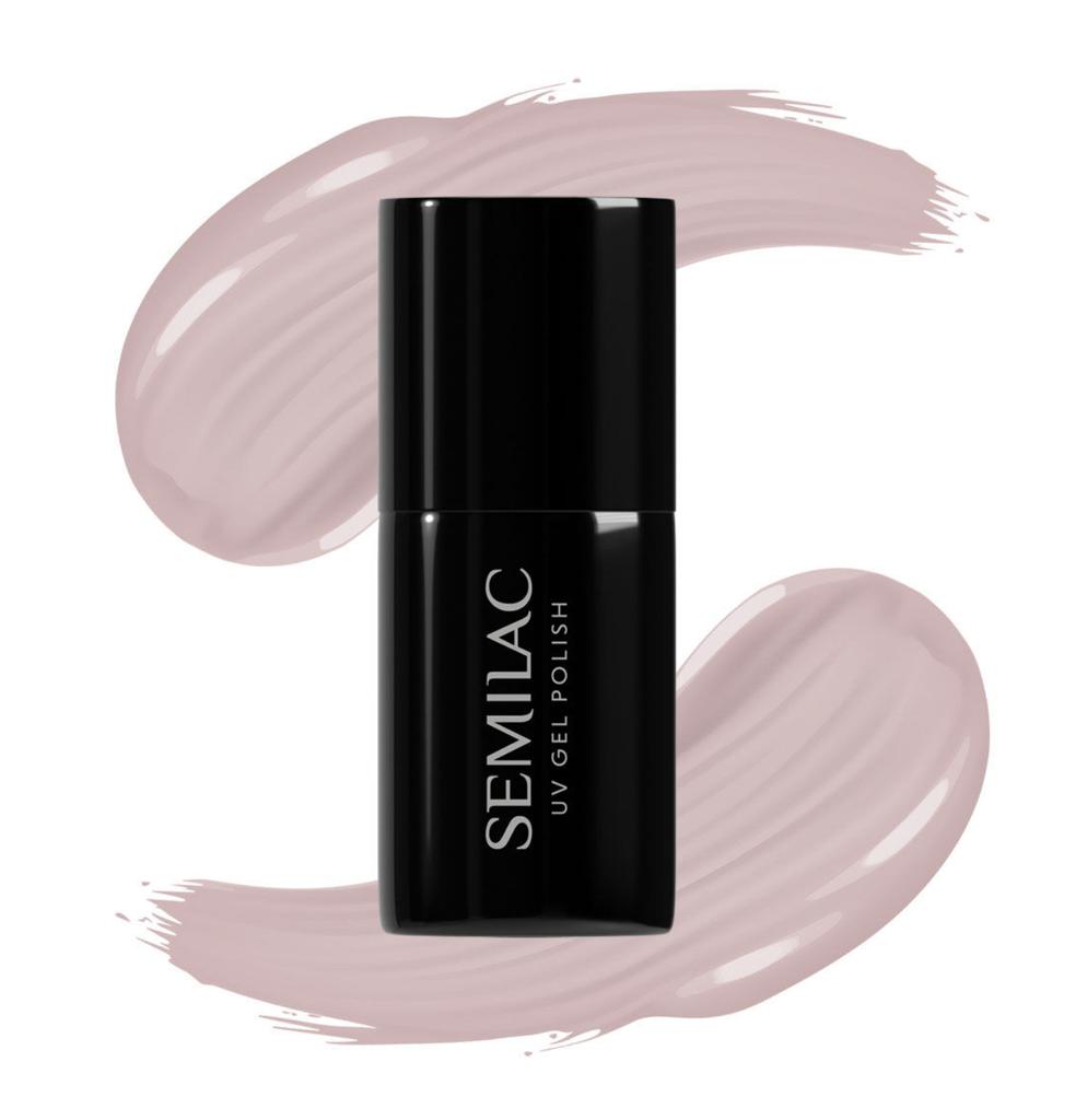 Lakier hybrydowy do paznokci beżowy #135 Semilac Frappe 7 ml