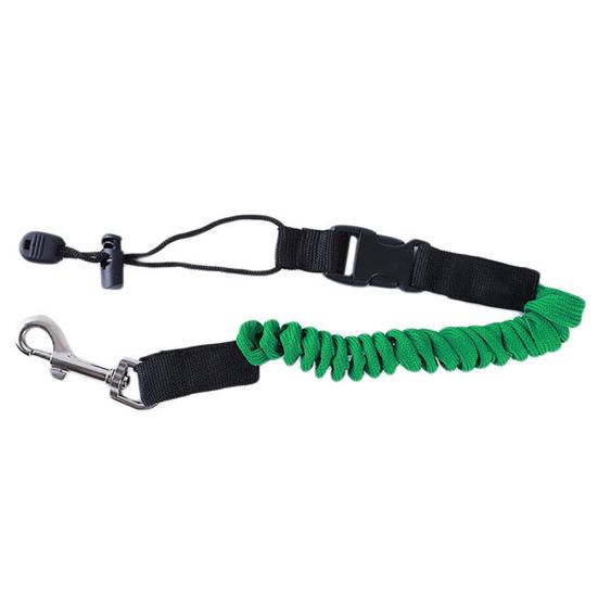 Kayak Canoe Inflatable Boat Paddle Elastic Coiled Leash Cord Oar Rope Tether