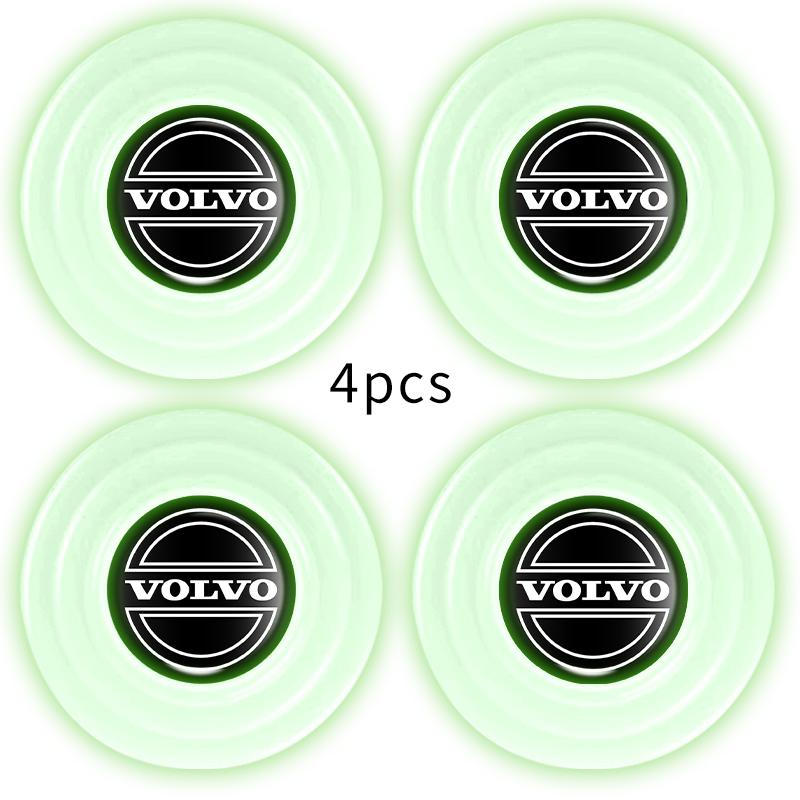

Car Door Pads Silicone Luminous Shock-Absorbing Crash Mat For Volvo C30 C70 S60 S80 S90 V40 V50 V60 V70 V90 XC40 XC60 XC70 XC90