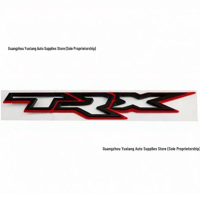 Dodge Ram TRX Pickup Truck Rear Decal Emblem Sticker