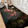 M-Melanie M-Martinez Singer Bathroom Mat INS Style Soft Bedroom Floor House Laundry Room Mat Anti-skid Welcome Doormat