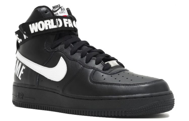 Nike Air Force 1 High Supreme World Famous Black 698696-010
