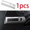 1pcs For Toyota Corolla Cross - Silver Cover Trim Headlight Button Frame
