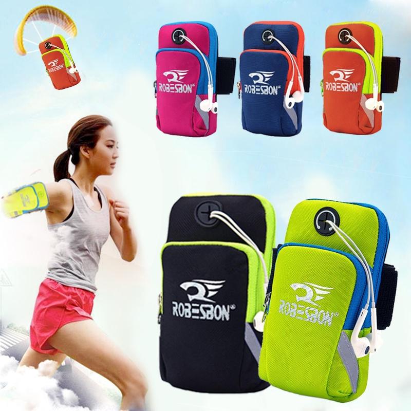 Buy Outdoor Gym Pouch Pocket Jogging Armband Bag Phone Arm Band Camping