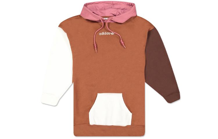 

Adidas Originals Hooded Dress Sweatshirt Women s Rosewood Brown H33366 34