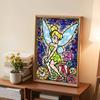 DIY Diamond Painting Mirror Spirit Cross Stitch Kit Mosaic Art Diamond Painting Full Circle Diamond Home Decoration