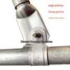 Galvanized Pipe Bracket Clamp for Greenhouse Frame: Duckbill Clip, Door Header, Hoop Connector, Flat Head Reducer