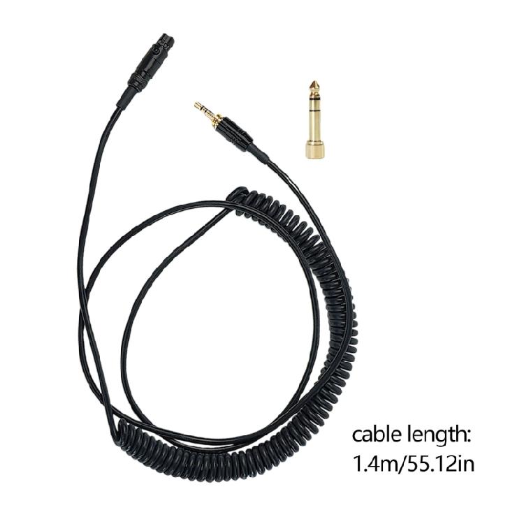 Durability Replacement Music Cable For K702 K712 K245 K240 K241 Q701 Headphones Cord With 6.35mm And 3.5mm Connectors