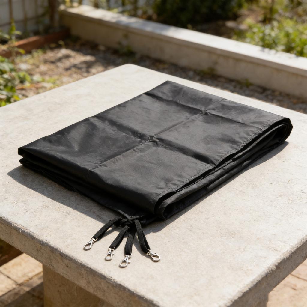 PE Covered Chicken Roof for Outdoor Enclosures 20x15x5cm Oxford Fabric Build