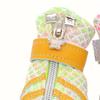 Yousheng 4Pcs Pet Shoes Fashionable Anti-slip Breathable Dog Mesh Boots Pet Supplies