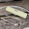 Stylish 316 Stainless Steel Portable Chopsticks & Fork Set