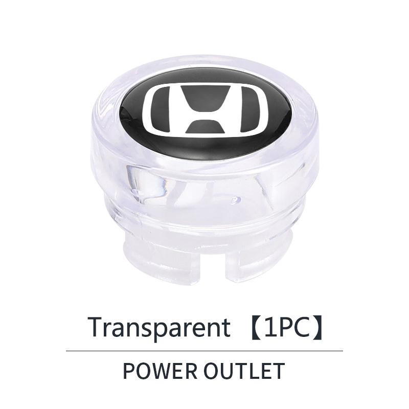 ARG1 Car Cigarette Lighter Cover Button Protector Case Dust Cap For Honda Mugen Power Civic Accords CRV Hrv Jazz CBR VTEC Accessories