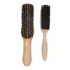 2 PCS Beard Brush Ergonomic Handle Mustache Straightening Beard Grooming Styling Brush for Men