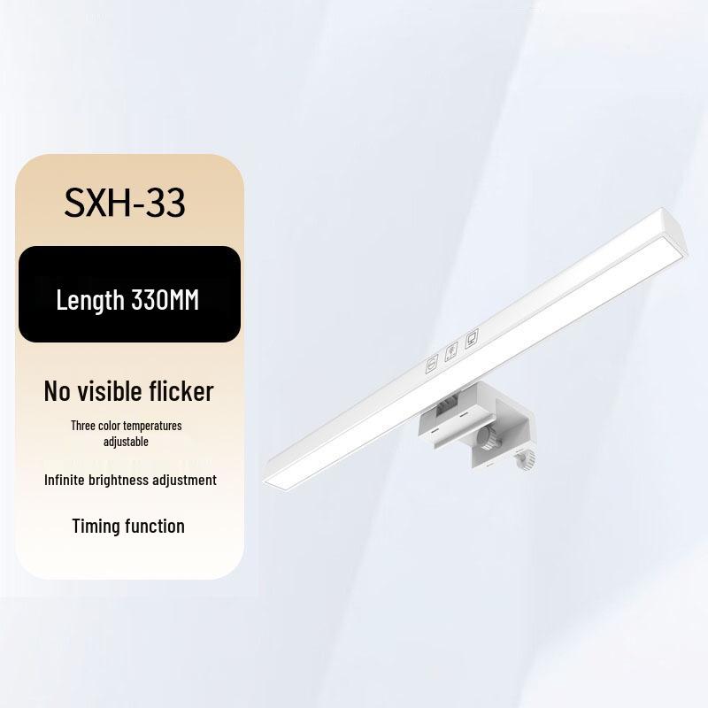 

Регулируемая светодиодная настольная лампа с клипсой, антибликовая, защита для глаз и многофункциональный дизайн для офиса и экрана компьютера 5W