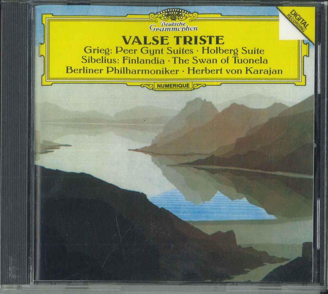 

CD HERBERT VON KARAJAN Grieg Peer Gynt Suites No.1 No.2 UCCS9124 DEUTSCHE GRAMOP 1982 Japan Classical Used