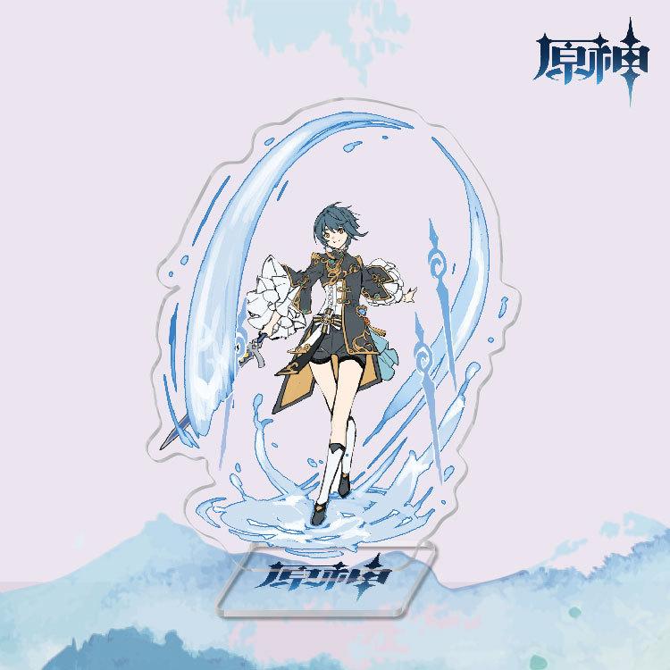 Spiel Modell Impact Acryl Cosplay Charakter Stand Acryl Figur Stand bemalt Schreibtisch Dekor Ornament Geschenk