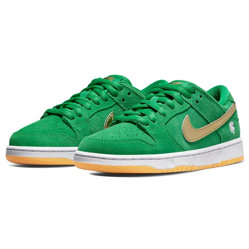 Nike Sb Dunk Low 'St. Patricks Day' Skateboard Shoes BQ6817-303